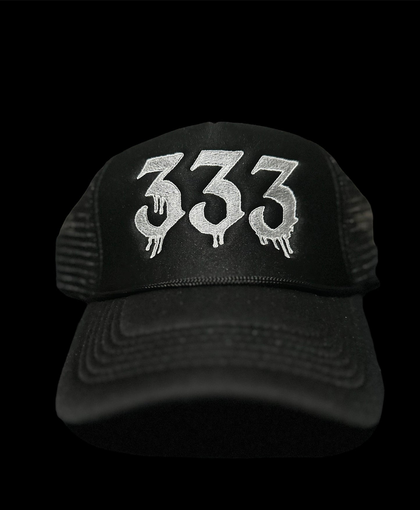 333 black trucker
