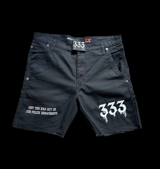 Black 333 x Carhartt shorts